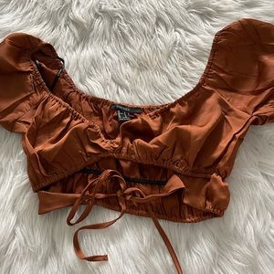 Forever 21 Cutout top
